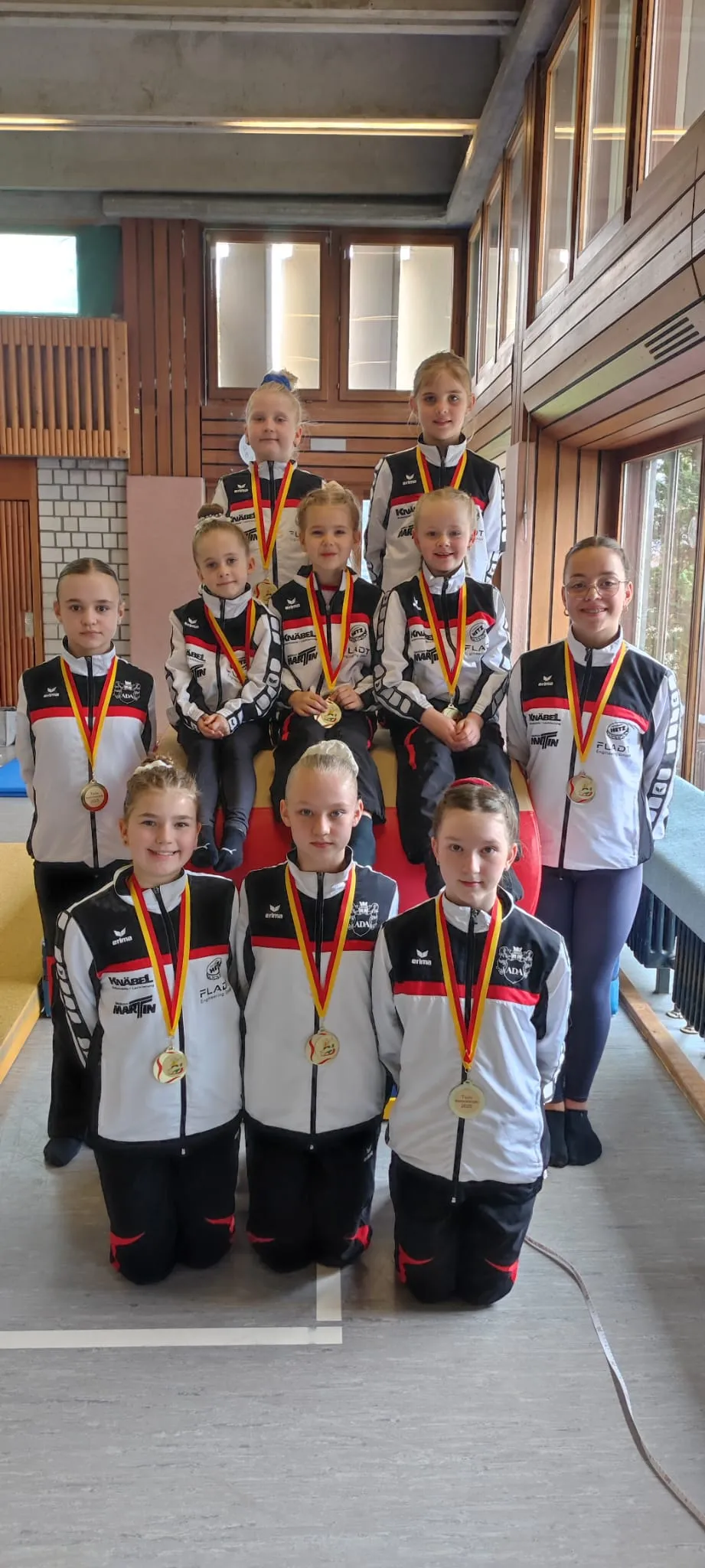 Turnerinnen des 2. Durchgangs