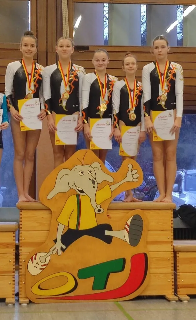 Turnerinnen des 3. Durchgangs